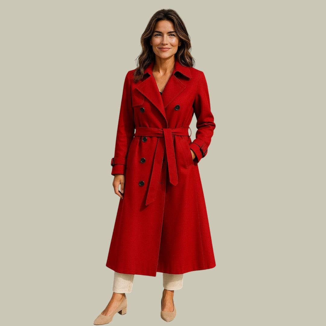 Womens Autumn Thin Trench Coat
