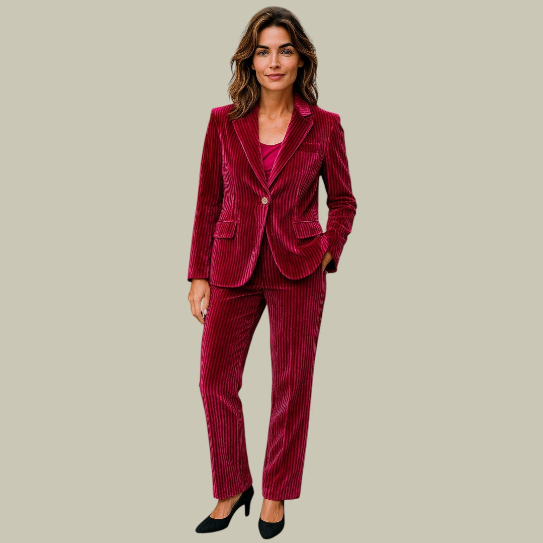 Lux & Classy • Women’s Velvet Chic Suit