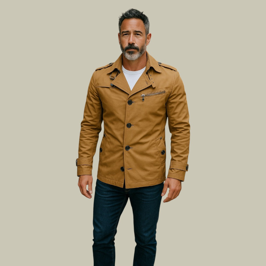 Stylish Waterproof Old Money Coat for Men