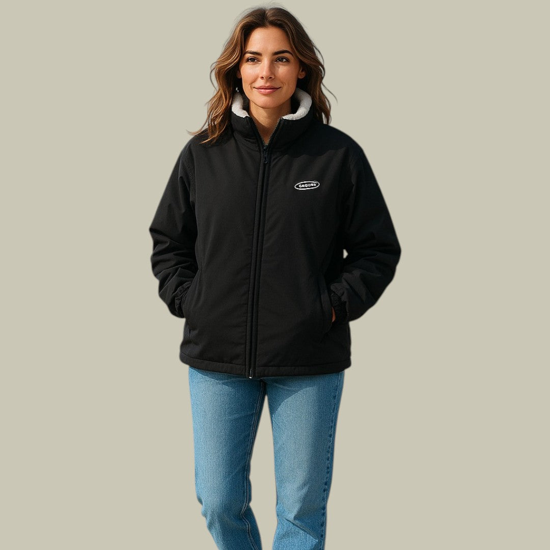 Lux & Classy  • Women's Stylish Reversable Fleece Jacket