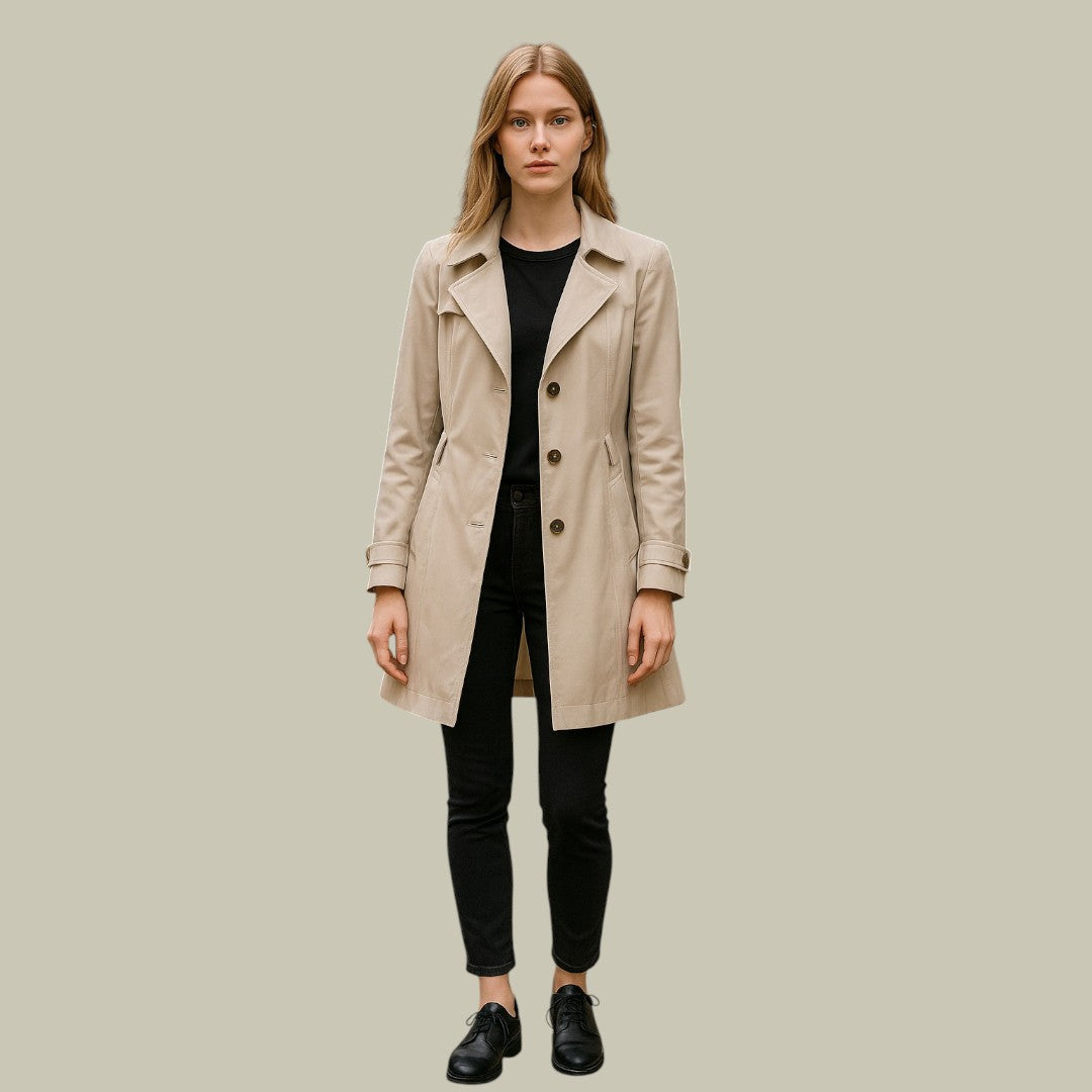 Lux & Classy • Women’s Thin Autumn Trench Coat