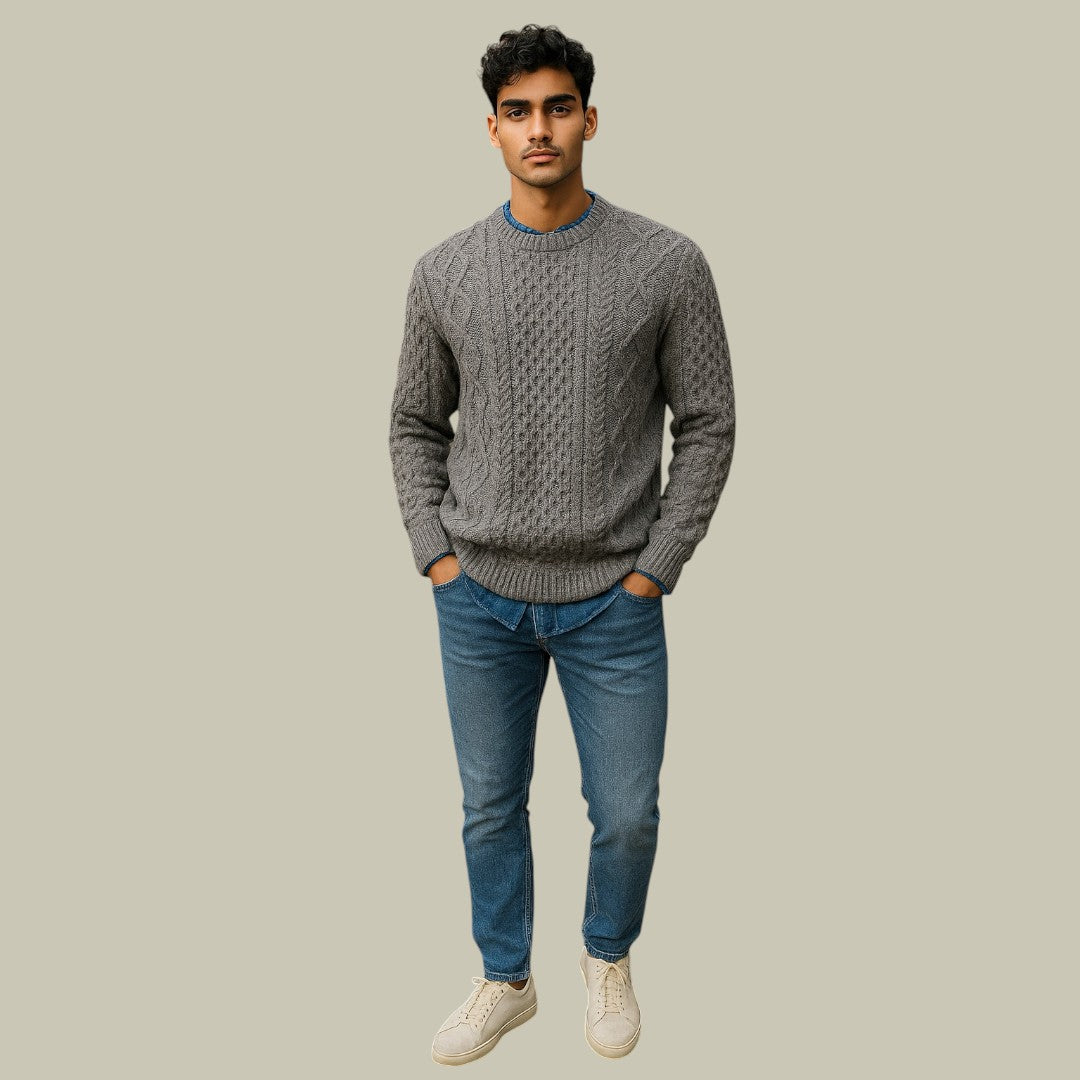 Lux & Classy • Men’s  Knitted Sweater