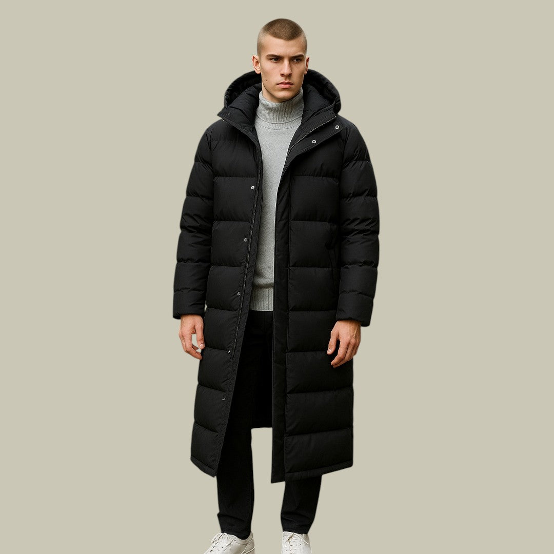 Lux & Classy • Men’s Long Warm Puffer Jacket