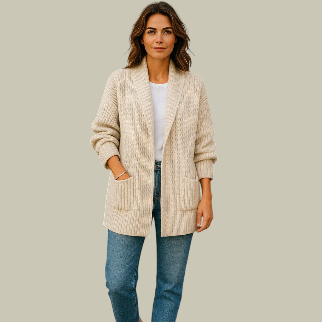 Lux & Classy • Women’s Long Knitted Cardigan