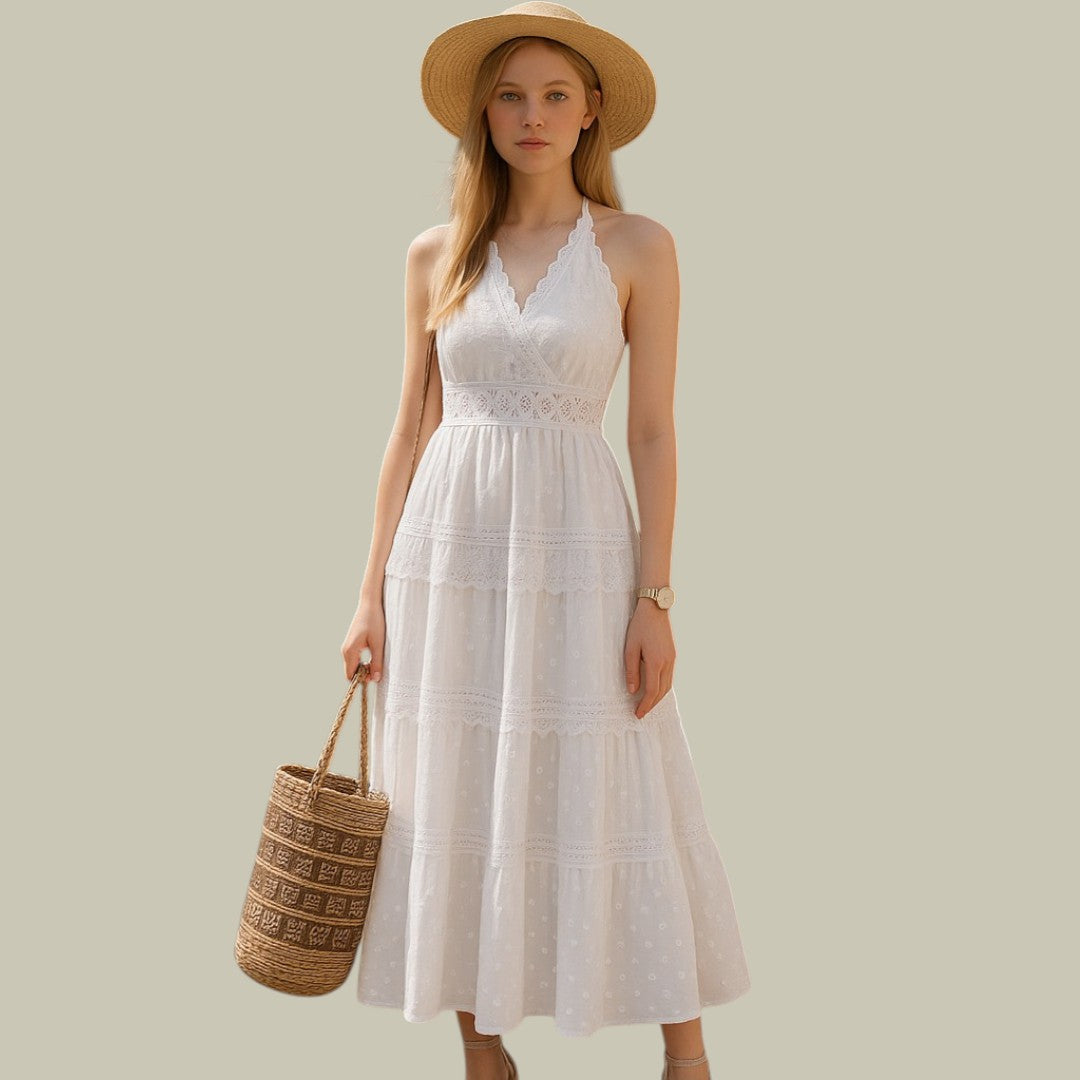 Lux & Classy  • Women's Airy Sleeveless Maxi Dress