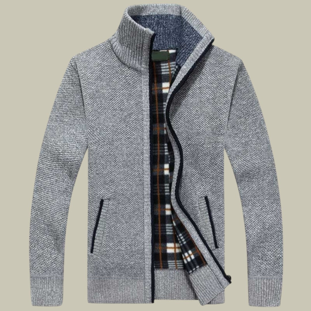 Mens Cardigan Work Warm