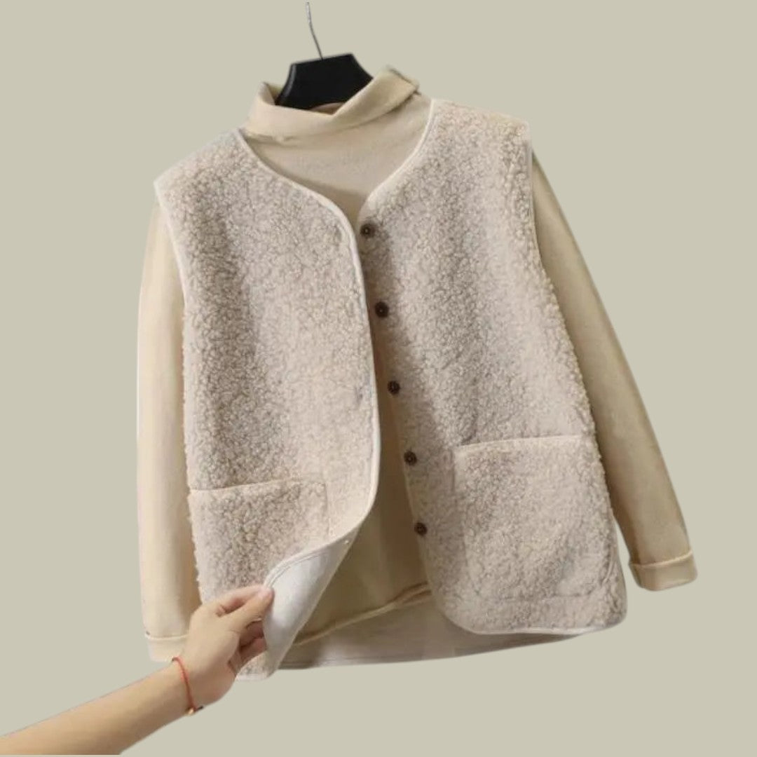 Womens Fleece Cardigan Jacket