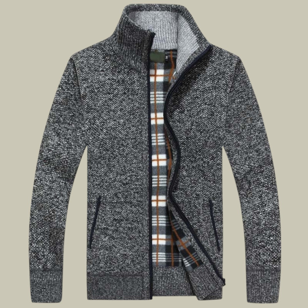Mens Cardigan Work Warm
