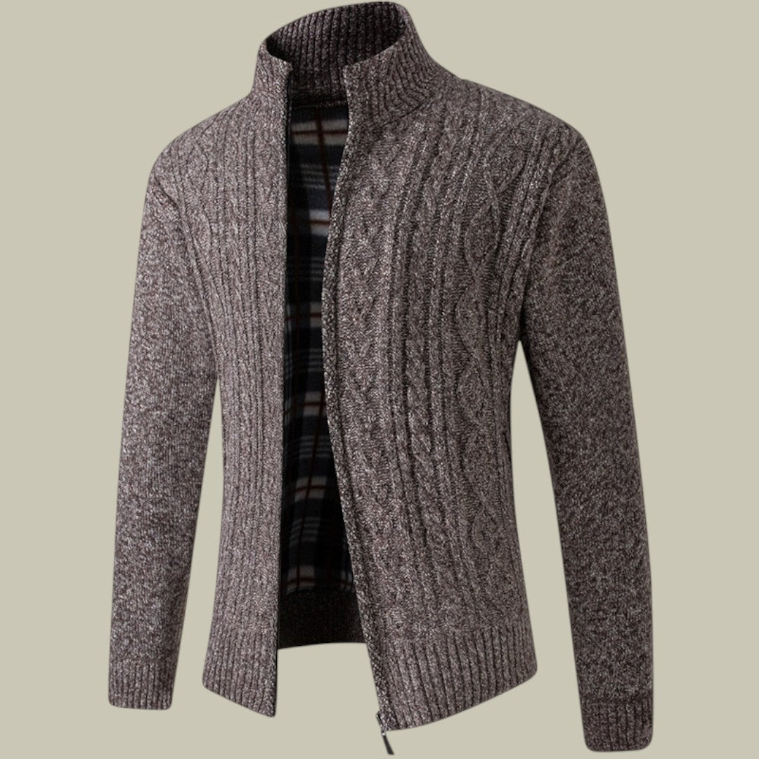Mens Cardigan Work Warm