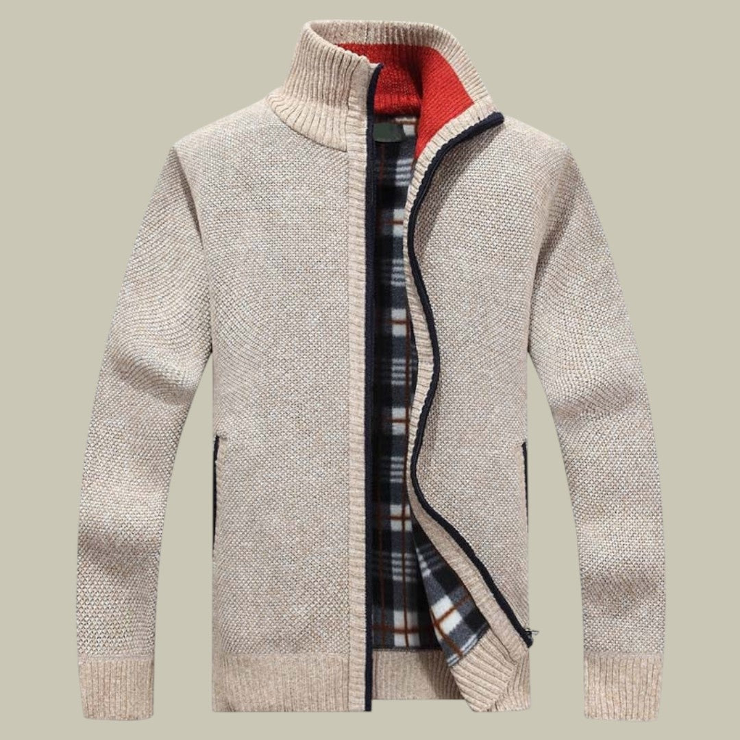 Mens Cardigan Work Warm