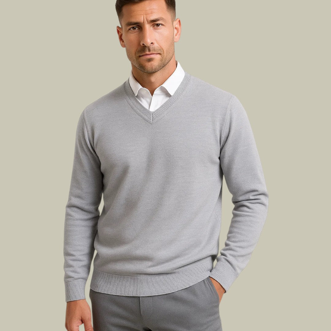 Cashmere Sweater V Neck For Men