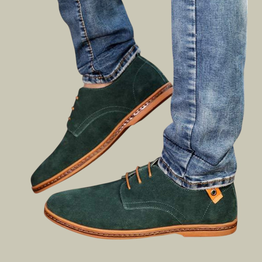 Mens Vegan Suede Shoes