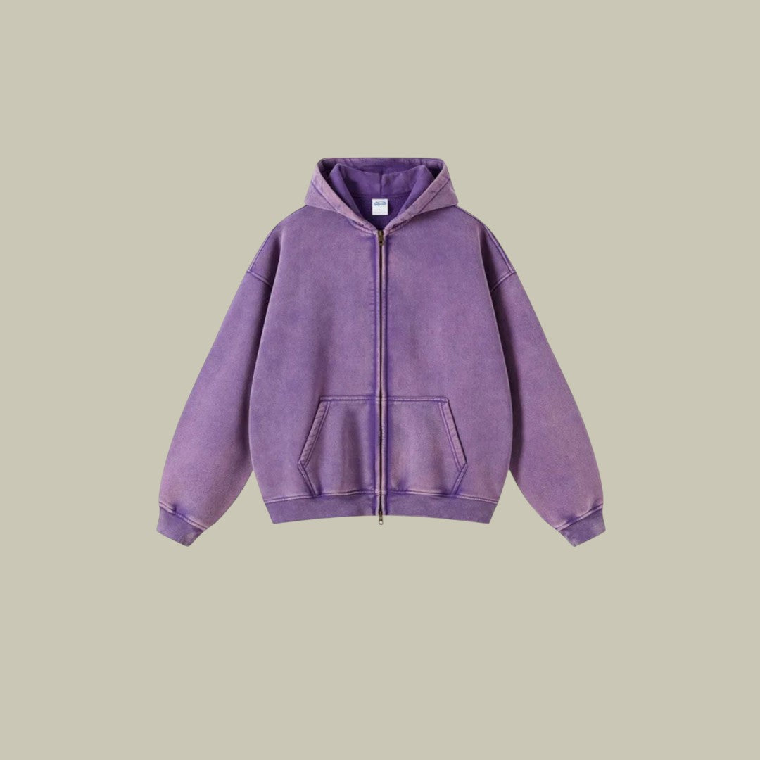 Mens Zipped Hoodie