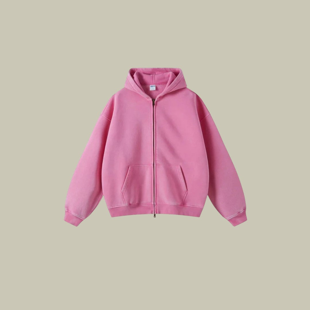 Mens Zipped Hoodie