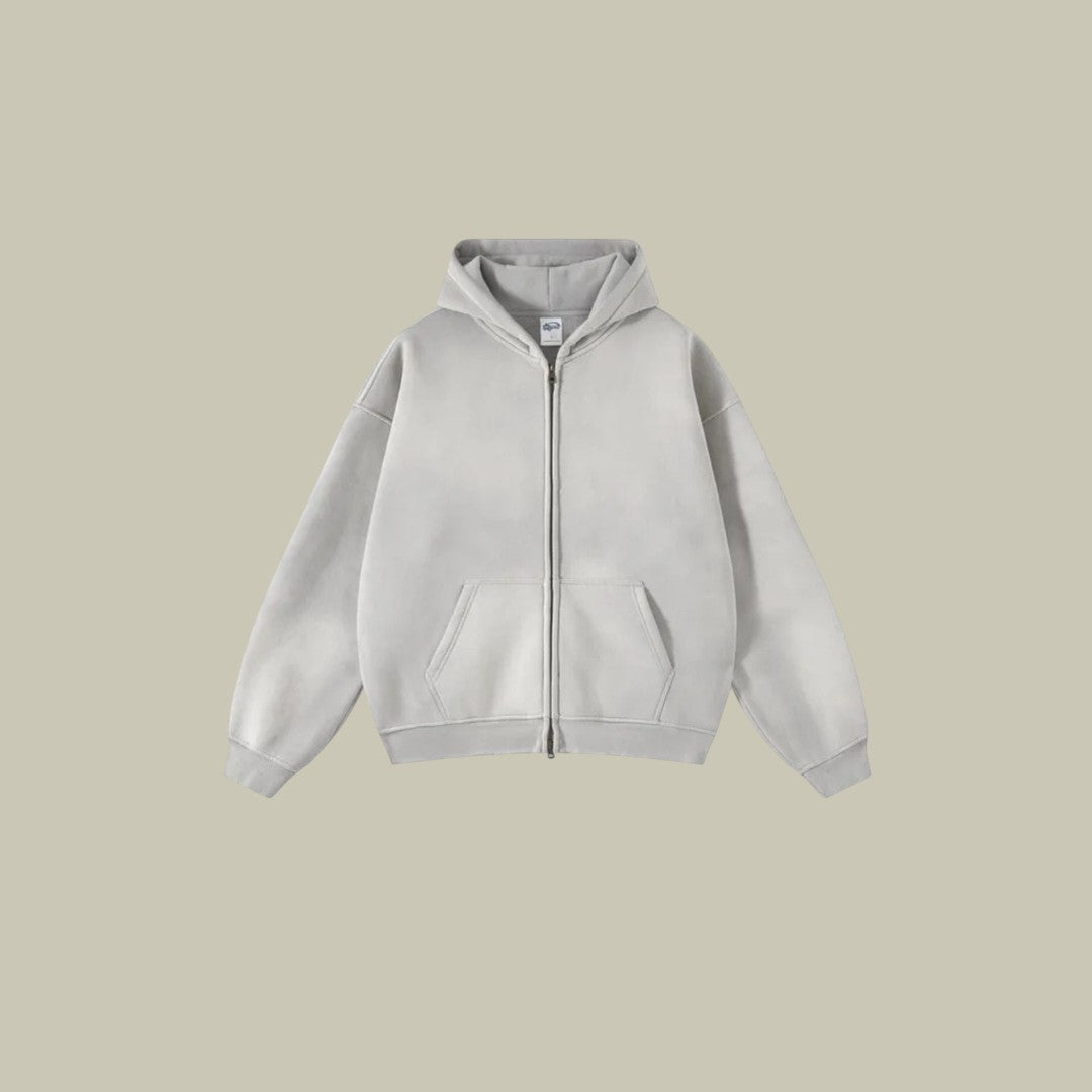 Mens Zipped Hoodie
