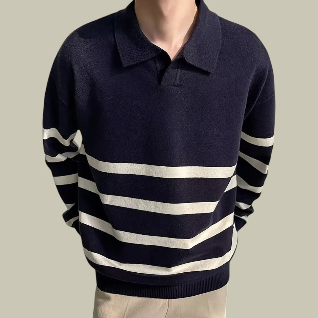Mens Striped Sweater