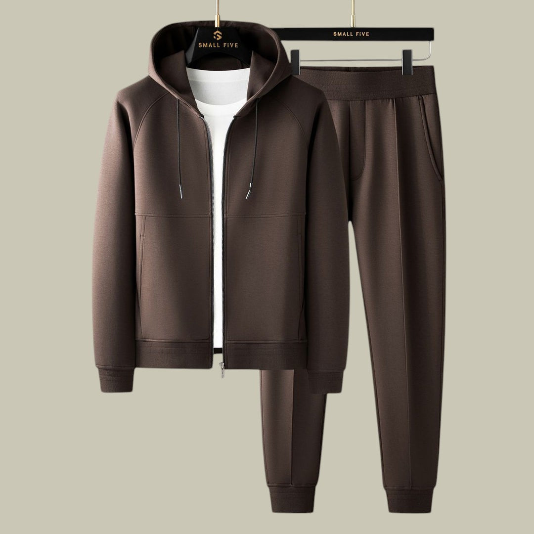 Mens Zip-Up Tracksuit Luxury