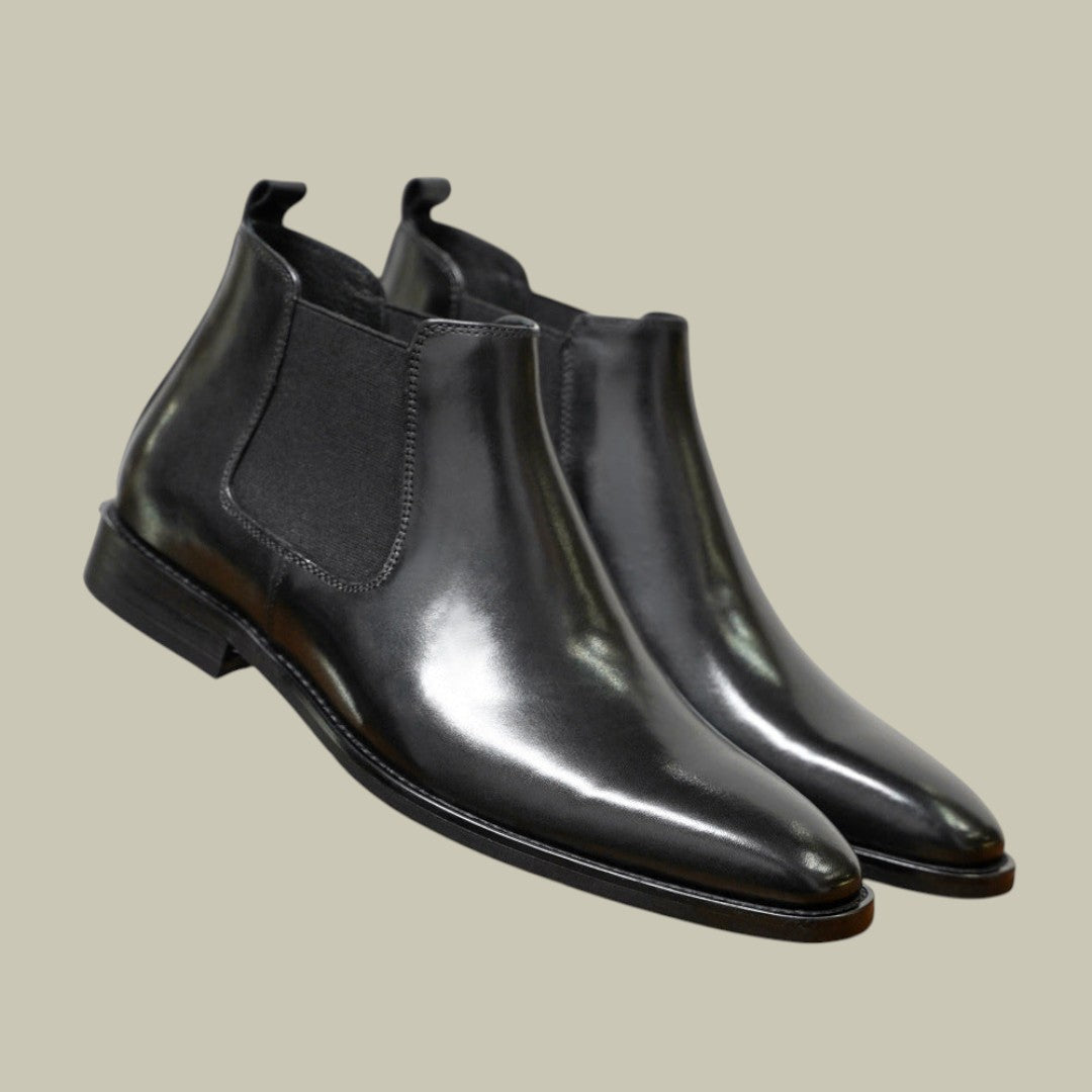 Mens Leather Chelsea Boots