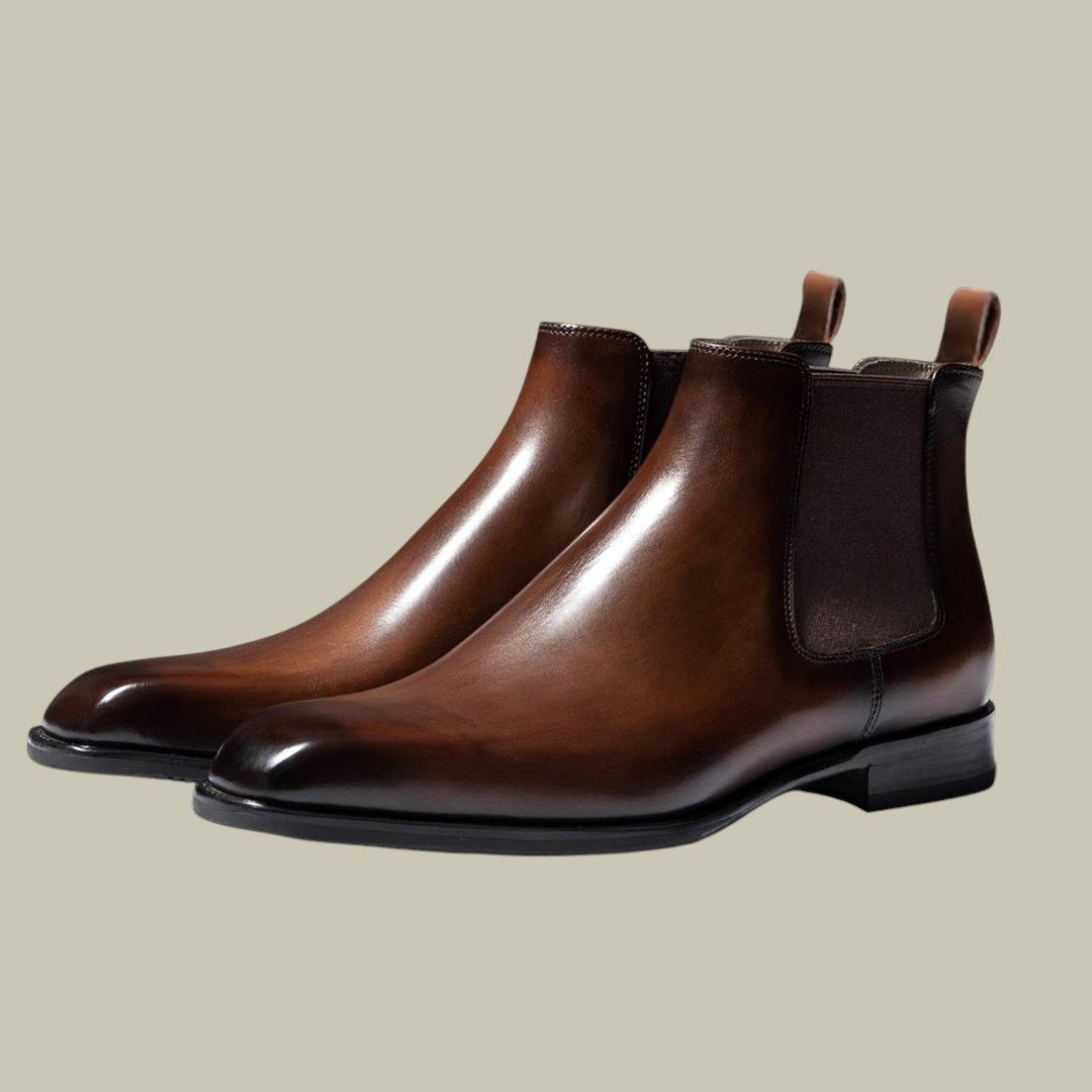 Mens Leather Chelsea Boots