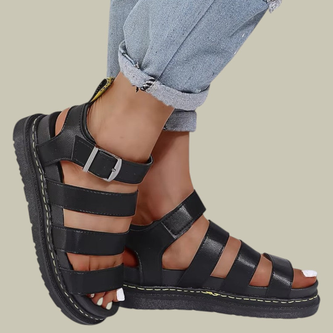 Lux & Classy  • Women's Casual Soft Leather Orthopedic Sandals