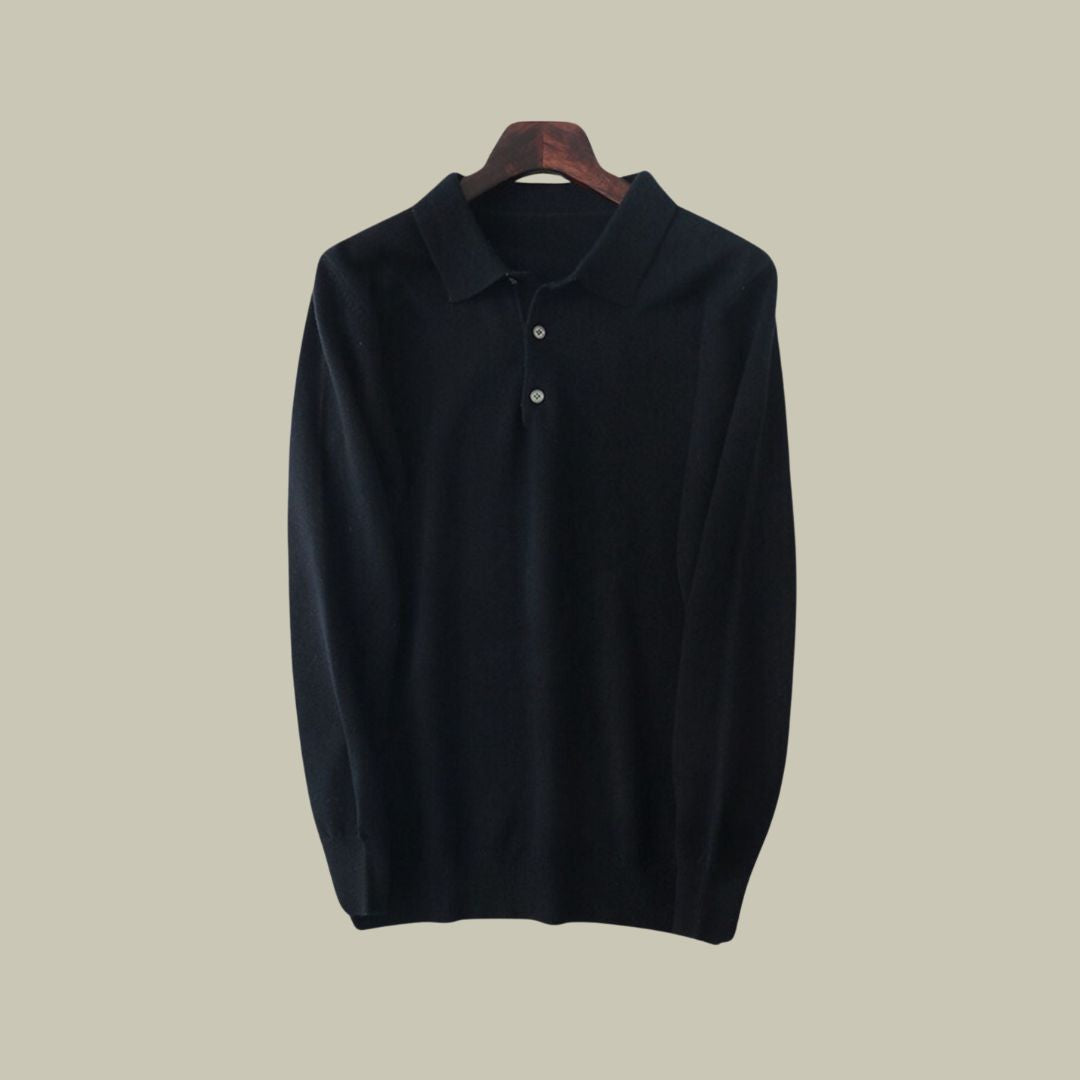 Luxury Old Money Polo Sweater