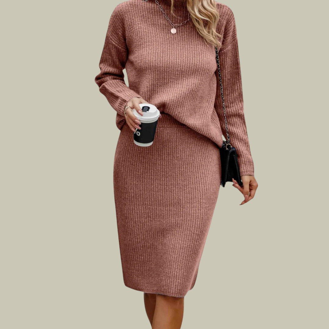 Womens Knitted 2-Piece Set Daily