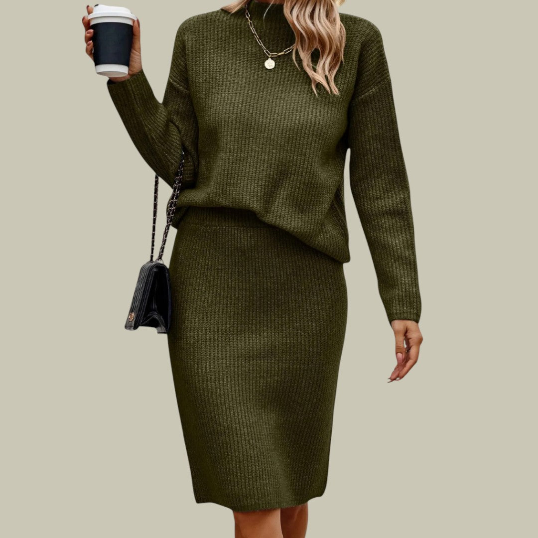 Womens Knitted 2-Piece Set Daily