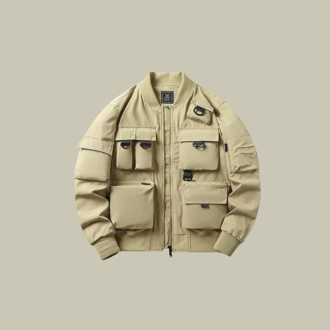 Casual Cargo Bomber Jacket