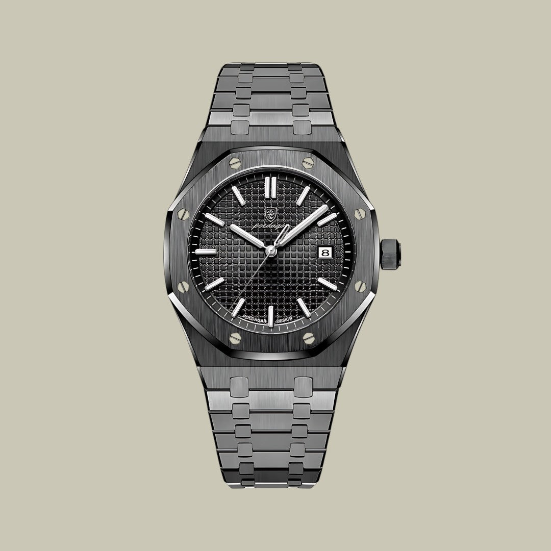 Mens Watch Luxury Stainless Steel