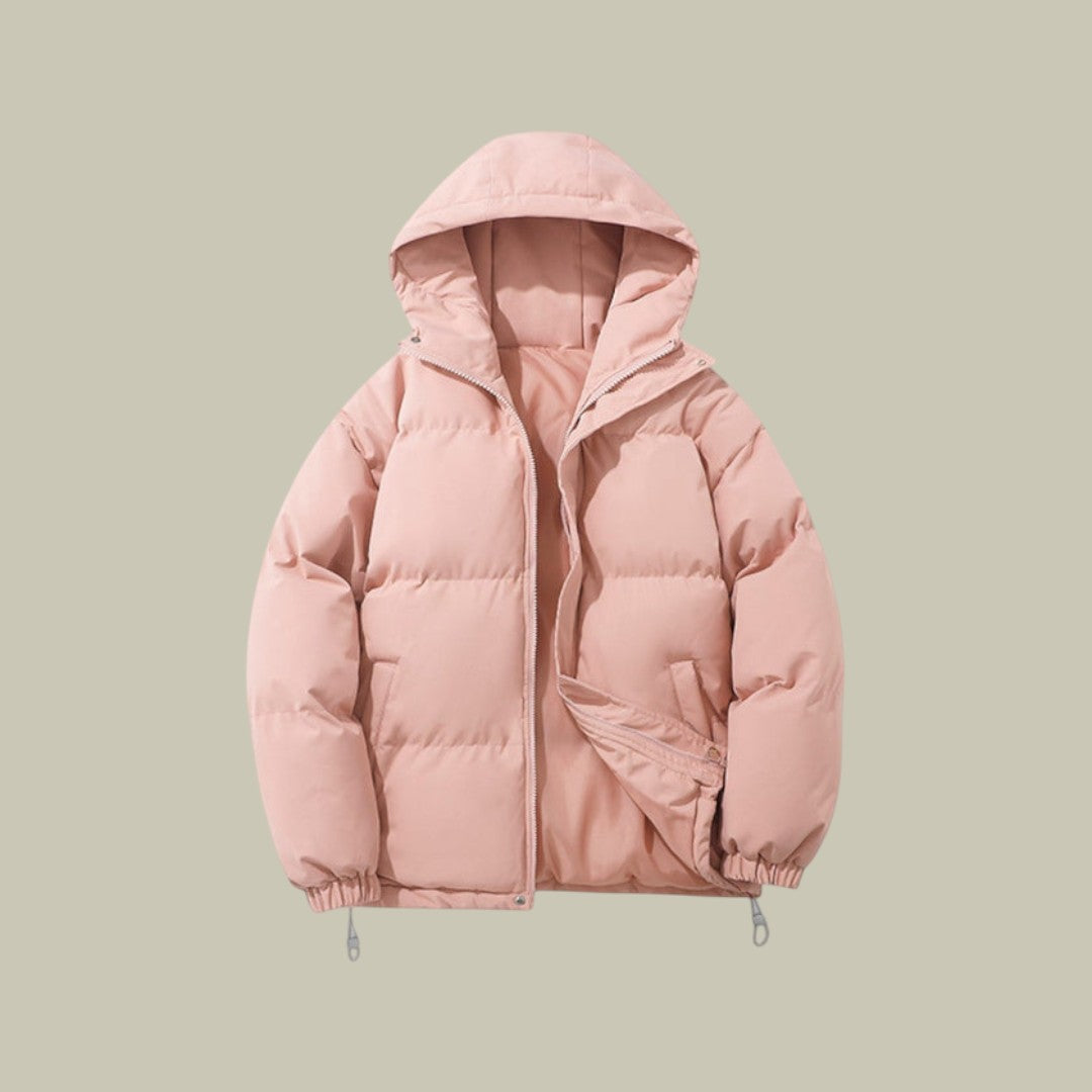 Mens Puffer Jacket Hooded Padded