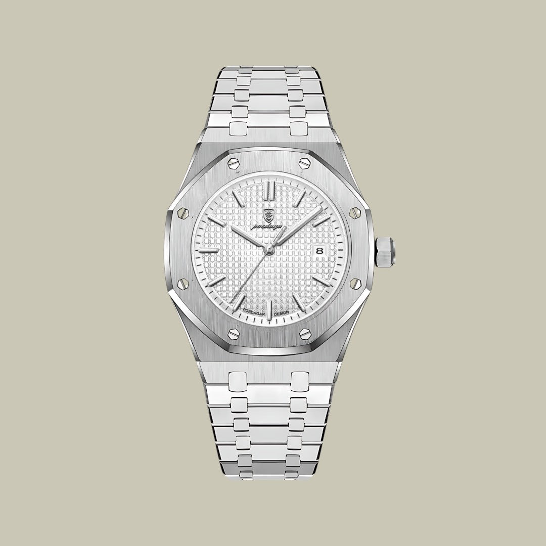 Mens Watch Luxury Stainless Steel