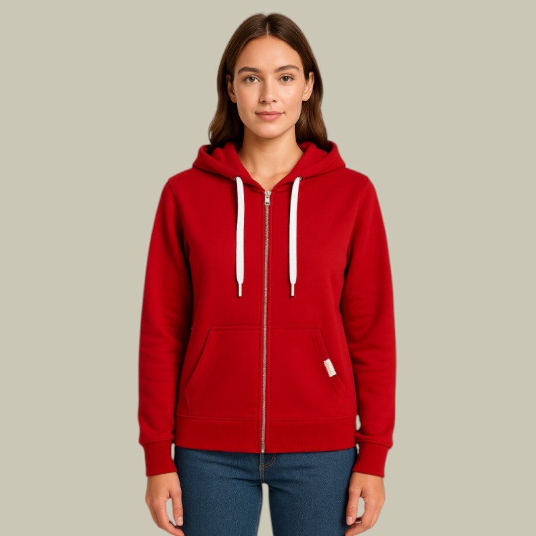 Womens Hoodie with Zipper