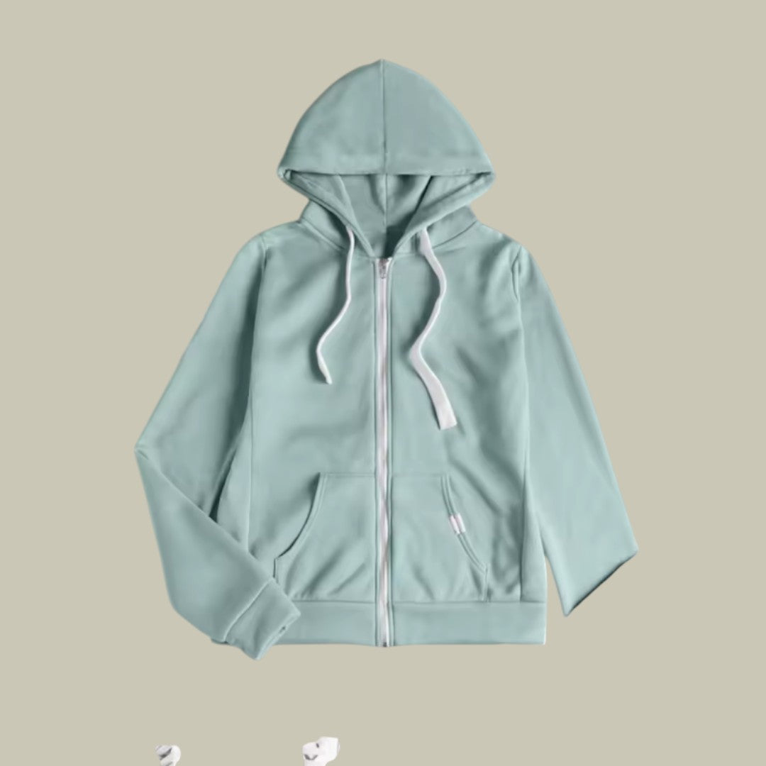 Womens Hoodie with Zipper