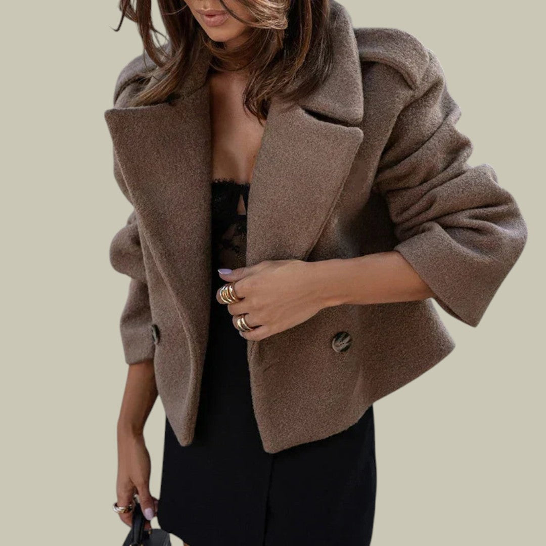 Womens Jacket Slim Lapel