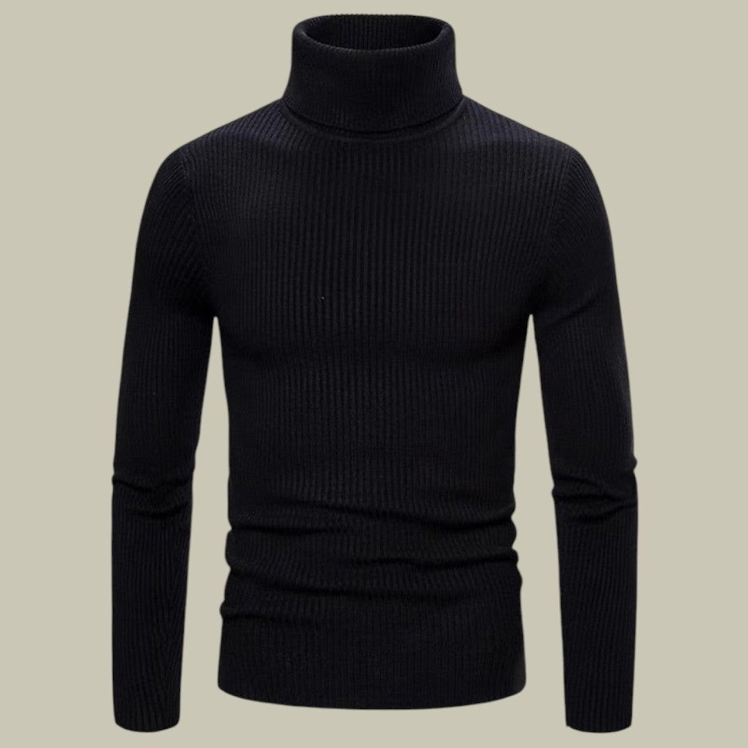 Mens Wool Turtleneck Sweater