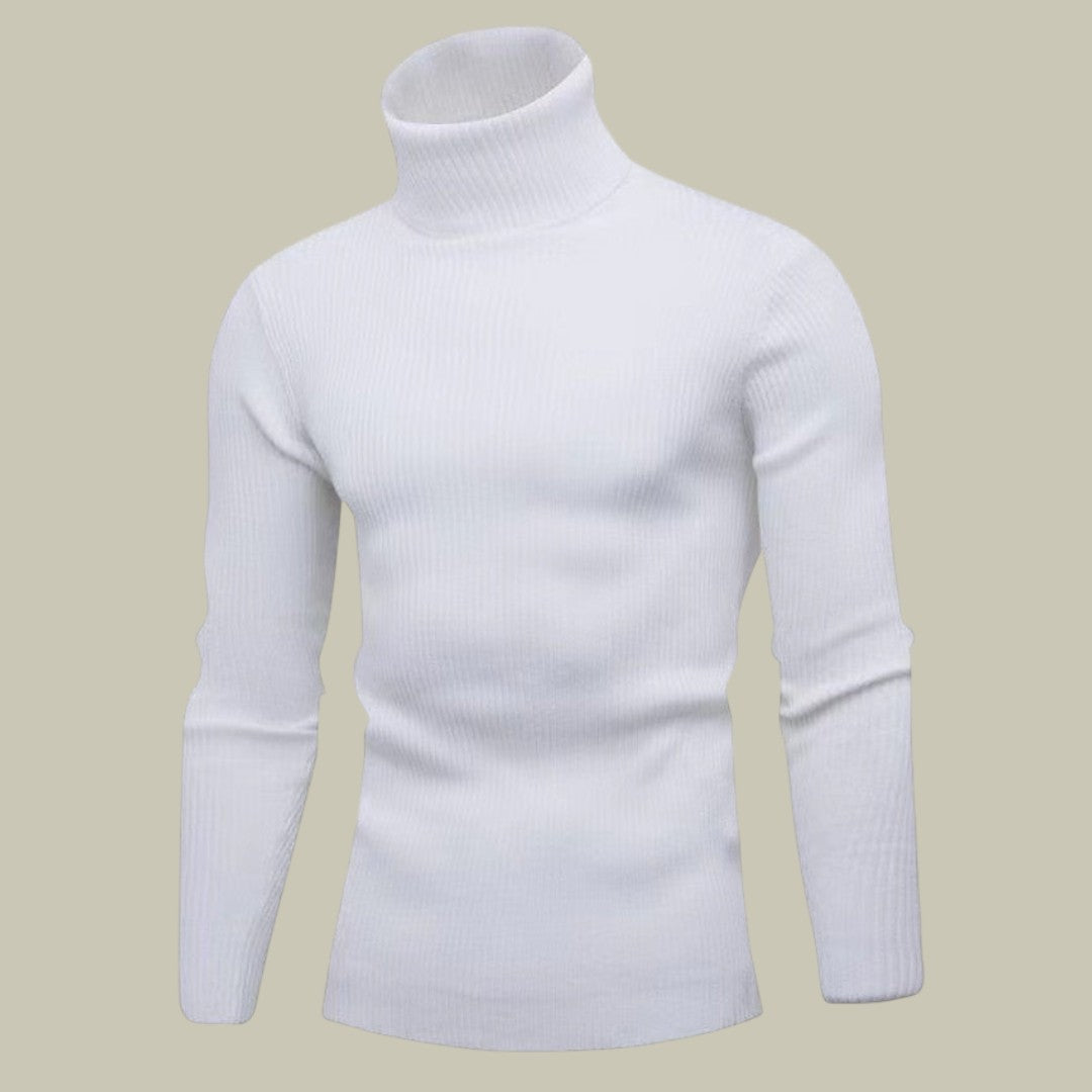 Mens Wool Turtleneck Sweater