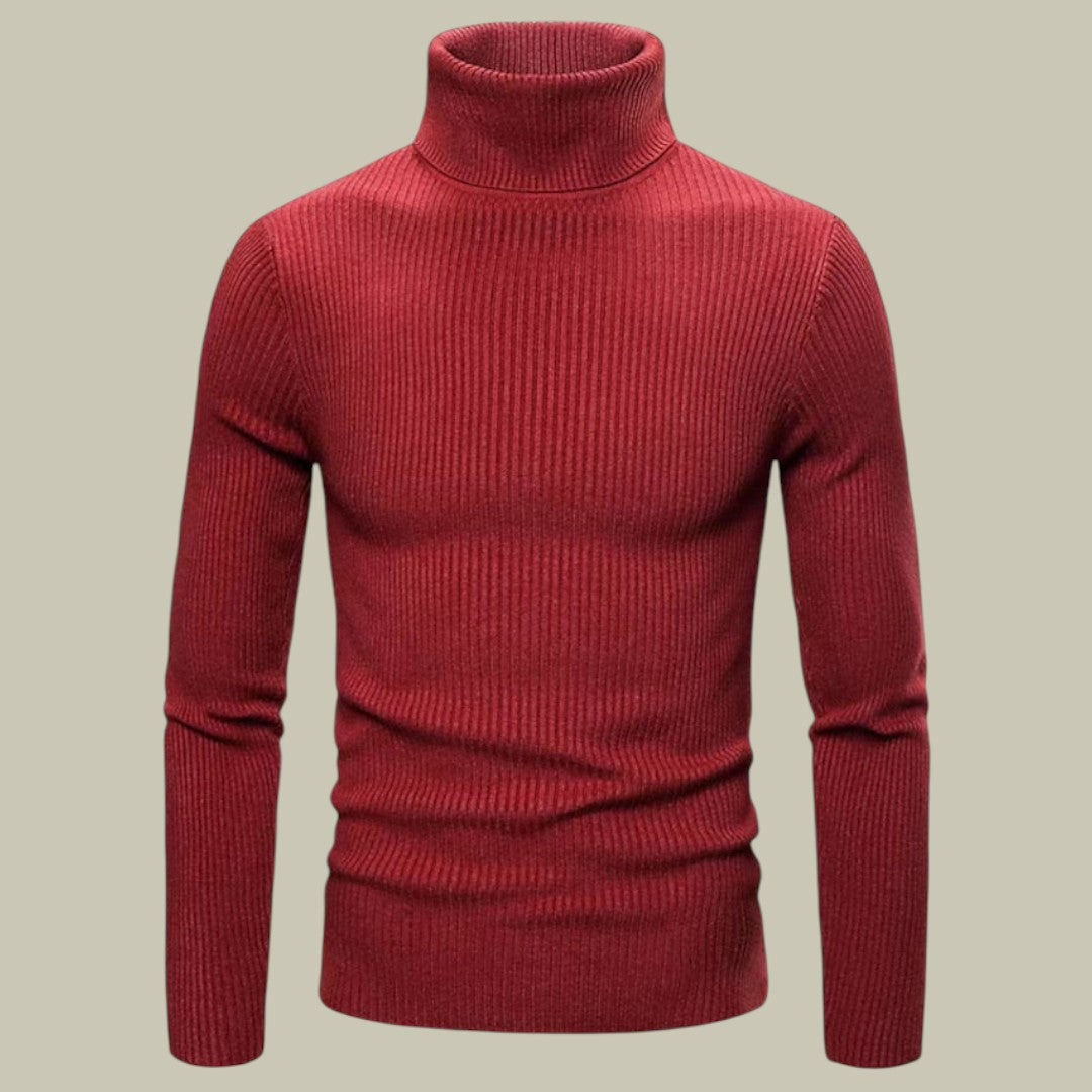 Mens Wool Turtleneck Sweater