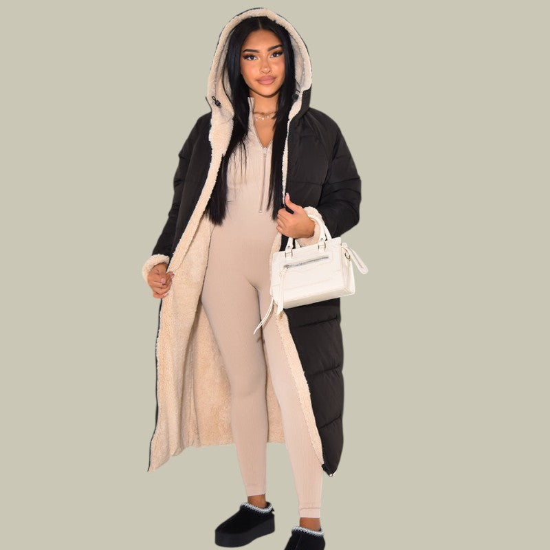 Womens Reversible Winter Jacket