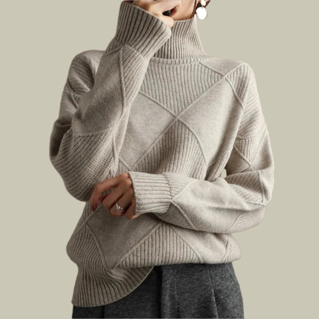 Stylish Turtleneck Jumper