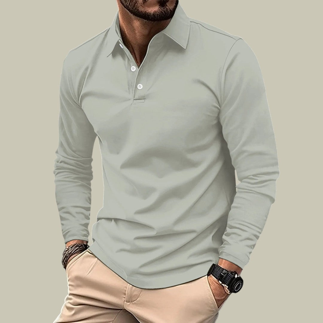 Mens Longsleeve  Polo Shirt