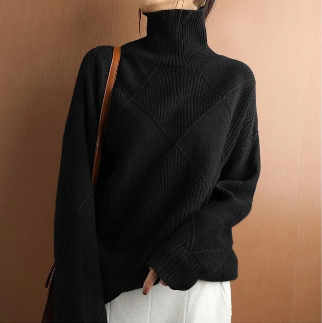 Stylish Turtleneck Jumper