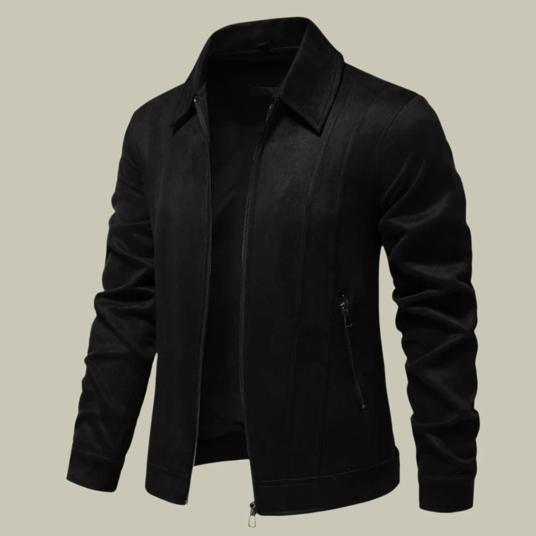 Stylish Suede Autumn Jacket