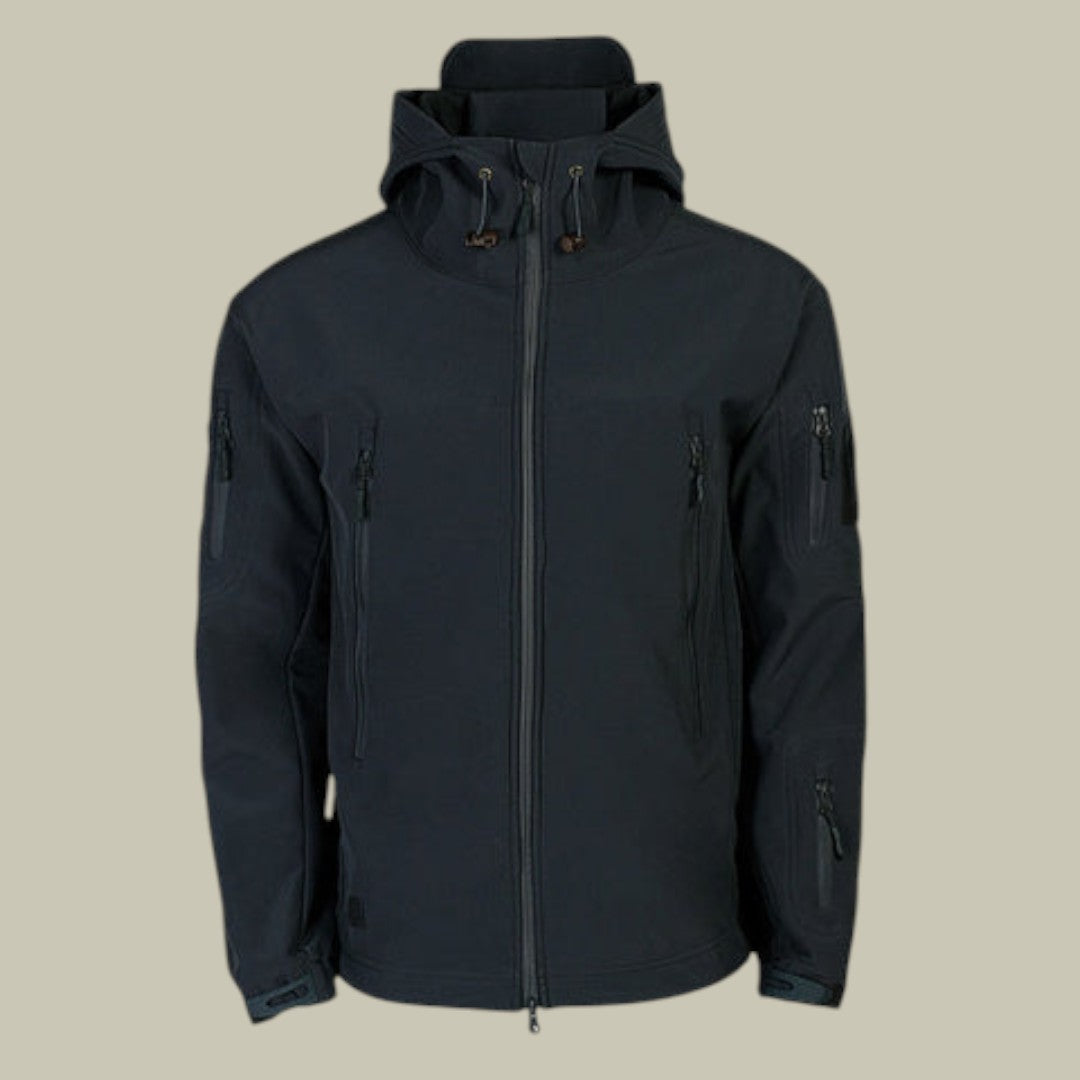 Mens Jacket Hooded Windproof