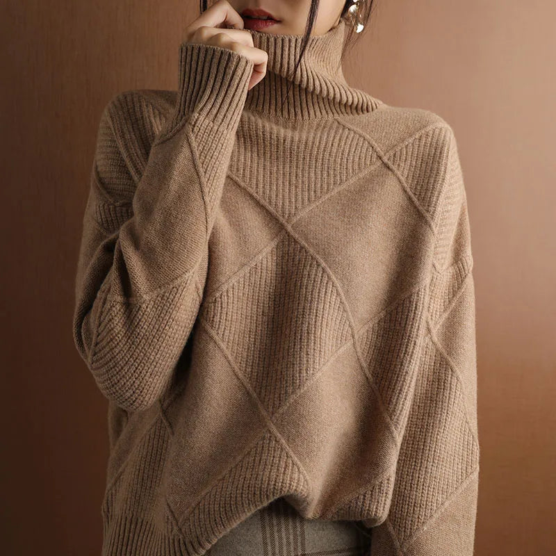 Stylish Turtleneck Jumper