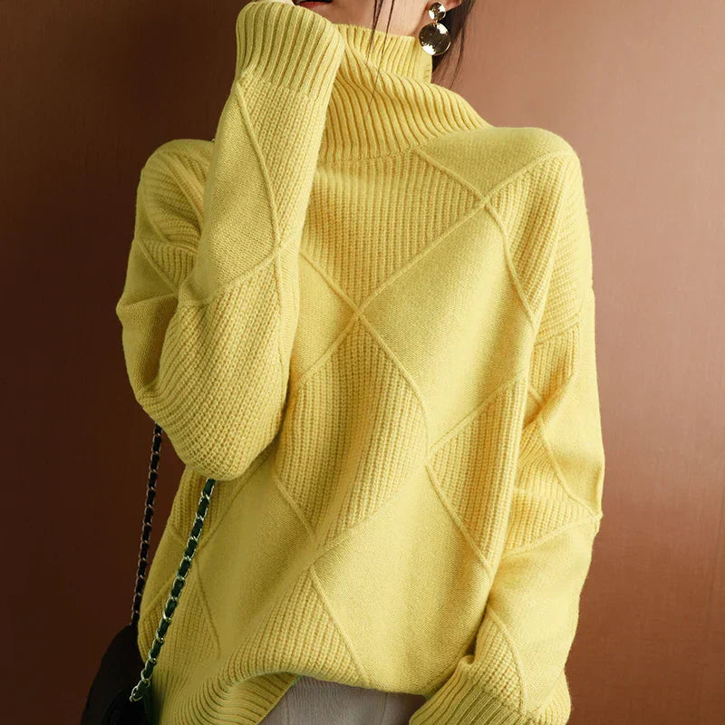 Stylish Turtleneck Jumper