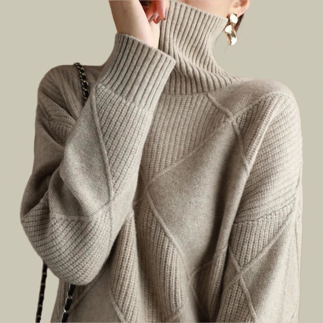 Stylish Turtleneck Jumper