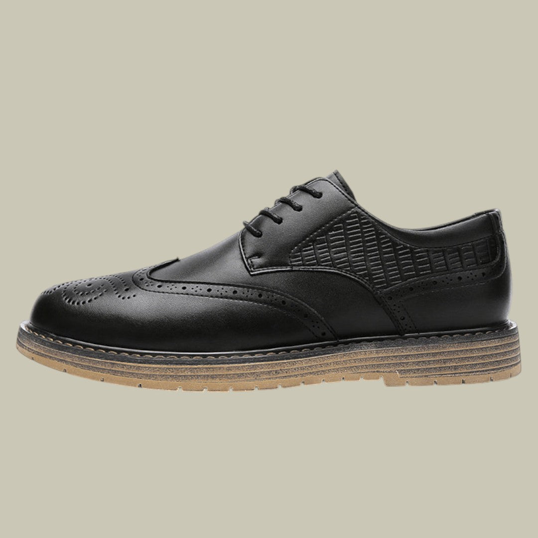 Mens Leather Oxford Shoes