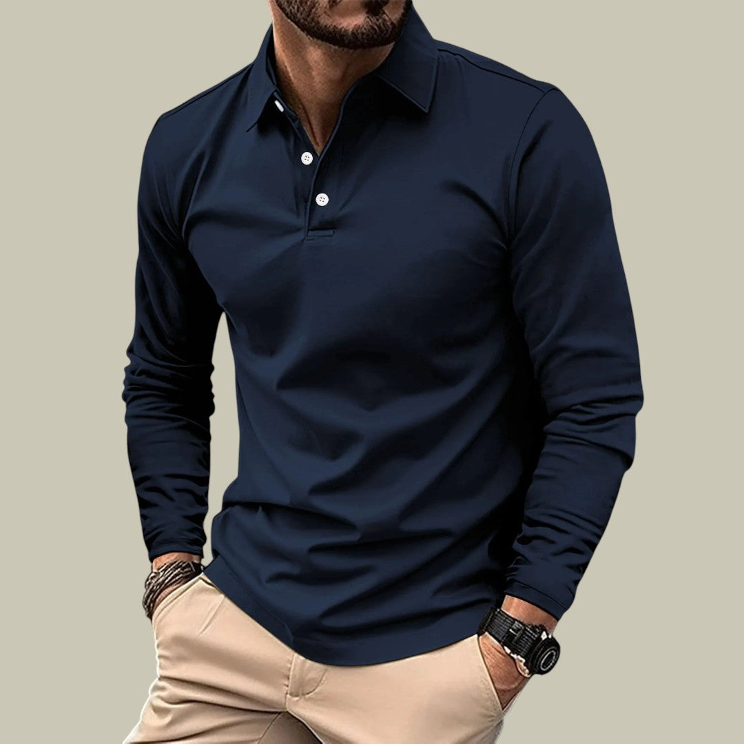 Mens Longsleeve  Polo Shirt