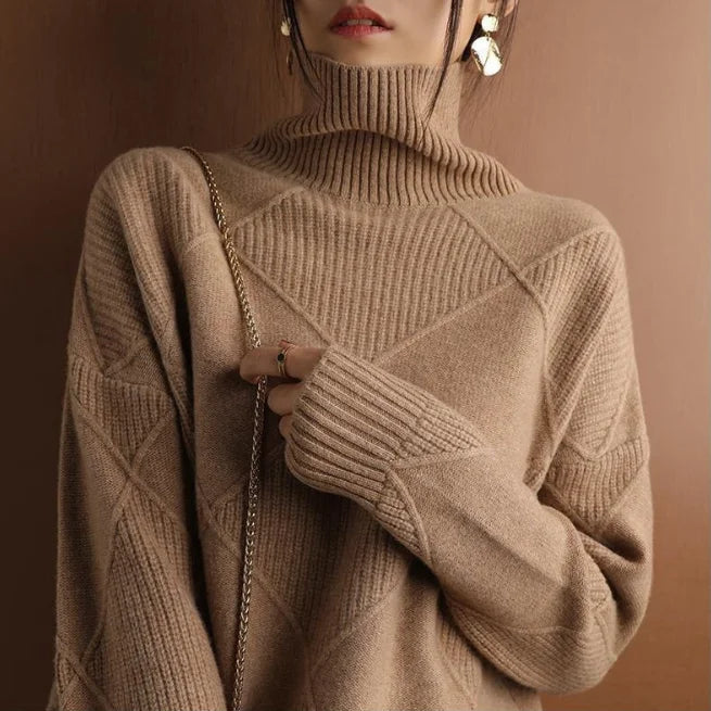 Stylish Turtleneck Jumper