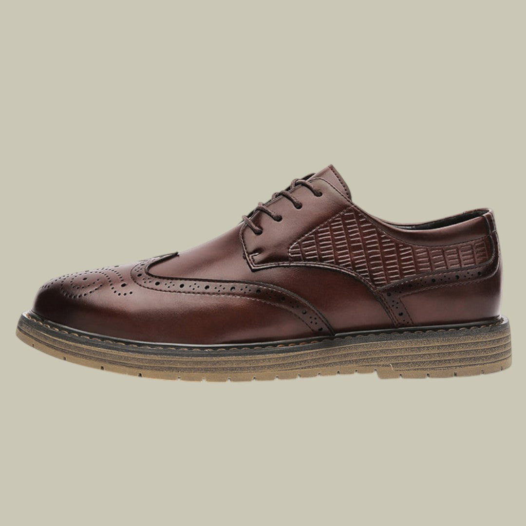 Mens Leather Oxford Shoes